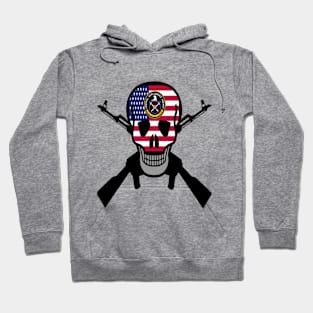 CIA Skull Hoodie